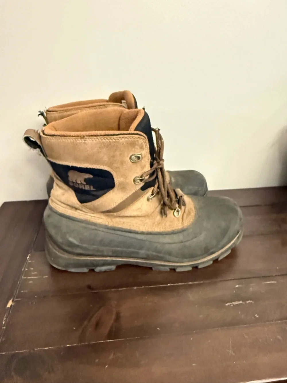 Sorel Faux Fur Lined Boot Interior Label - Brown